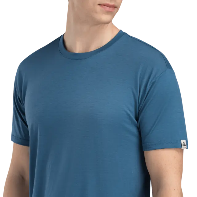Aclima LightWool 140 Classic Tee M's Blue Fusion M 