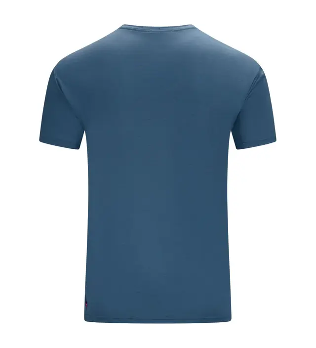 Aclima LightWool 140 Classic Tee M's Salmon Blue Fusion S 