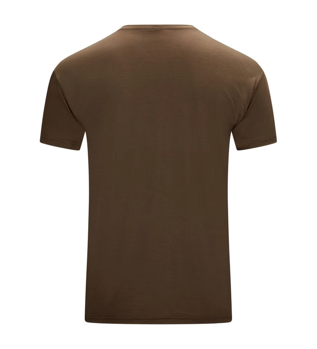 Aclima LightWool 140 Classic Tee M's Salmon Dark Earth S 