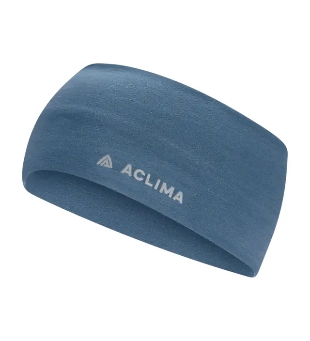 Aclima LightWool 140 headband Blue Fusion M 