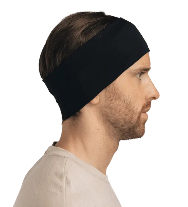 Aclima LightWool 140 headband Jet Black M 