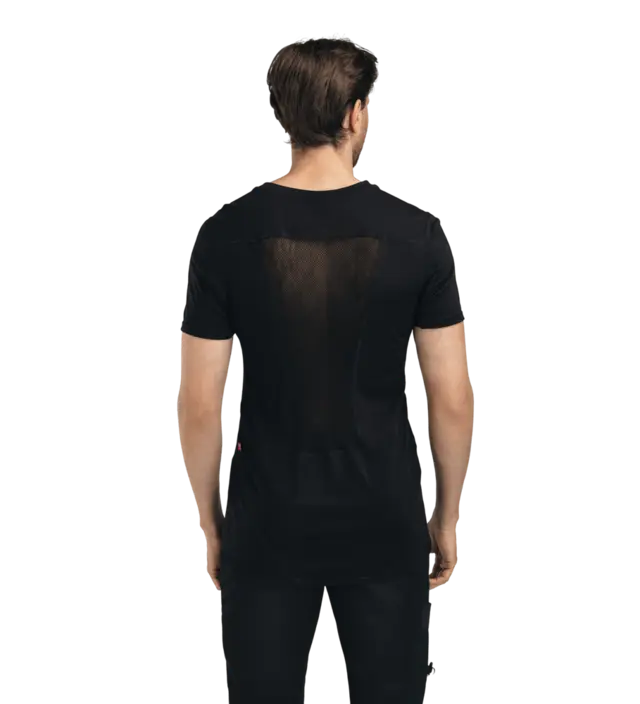 Aclima LightWool 140 Sports T-shirt M's Jet Black M 