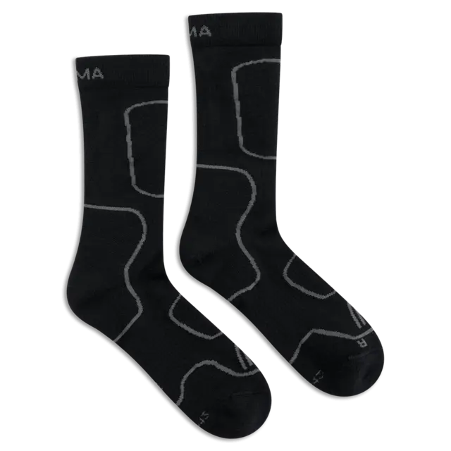 Aclima Liner Wool Socks Jet Black 36-39 