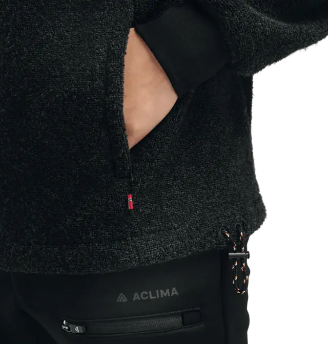 Aclima ReBorn Terry Pullover U Dark Grey Melange XS/S 