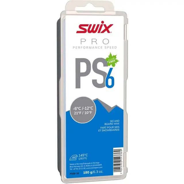 Swix PS6 Blue. -6°C/-12°C 180g 