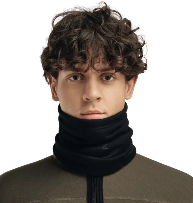 Aclima FleeceWool Headover Jet Black Onesize 