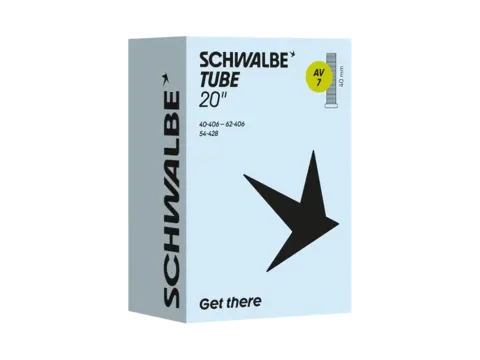 Schwalbe AV7 Slange 20 x 1.50 - 2.40 Schrader 40mm