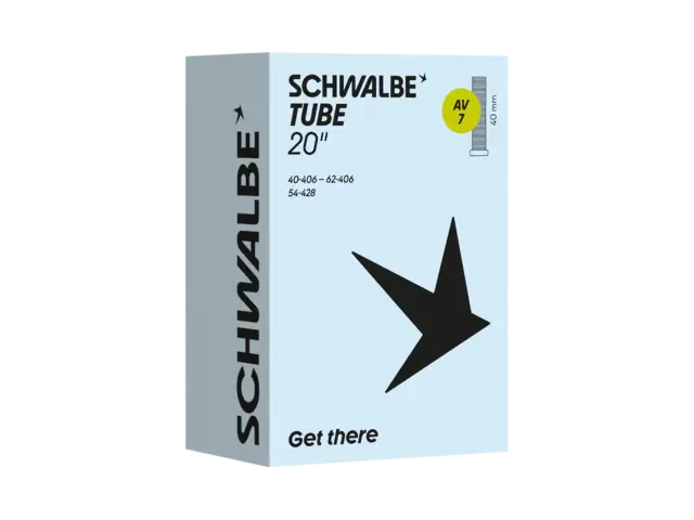 Schwalbe AV7 Slange 20 x 1.50 - 2.40 Schrader 40mm 
