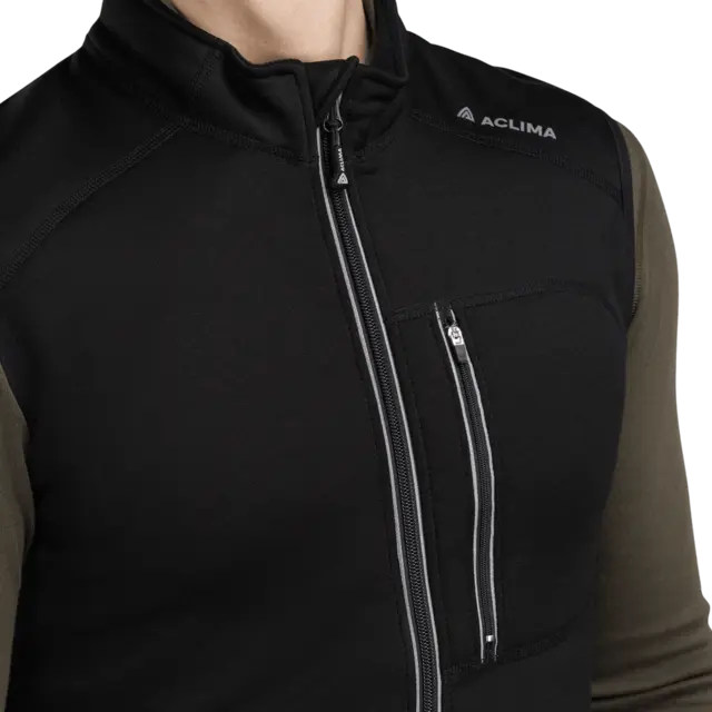 Aclima WoolShell Vest M's Jet Black M 