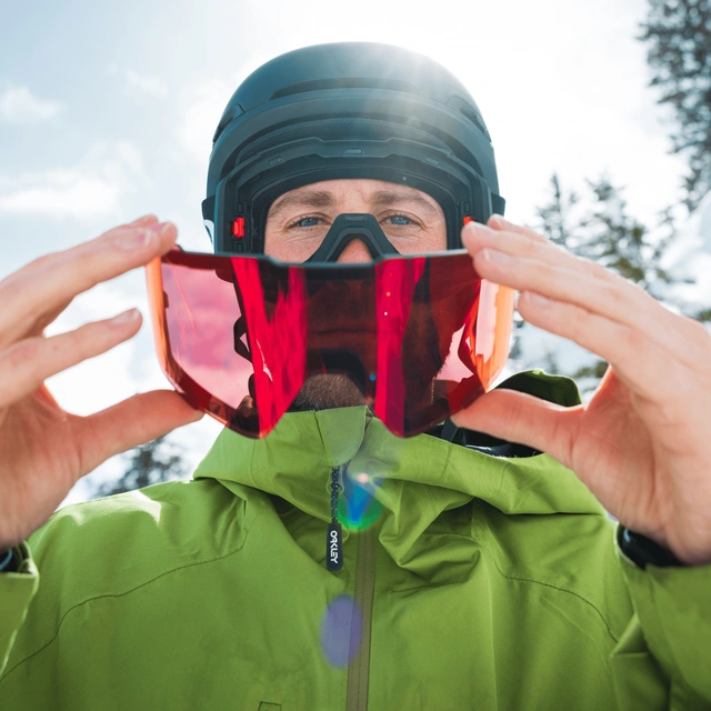 Oakley Line Miner M Matte White//Prizm Snow Sapphire Iridium 