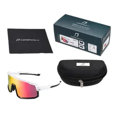 Orack Grupetto Hvit/Sort Solbriller