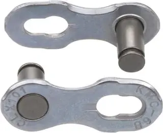 KMC MissingLink 101NR EPT Kjedelås Single, Wide, 8mm,1/2" x 1/8", Rustfritt