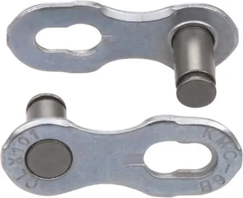 KMC MissingLink 101NR EPT Kjedelås Single, Wide, 8mm,1/2" x 1/8", Rustfritt 