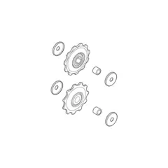 Shimano SLX/Deore trinsehjul 9/10-delt