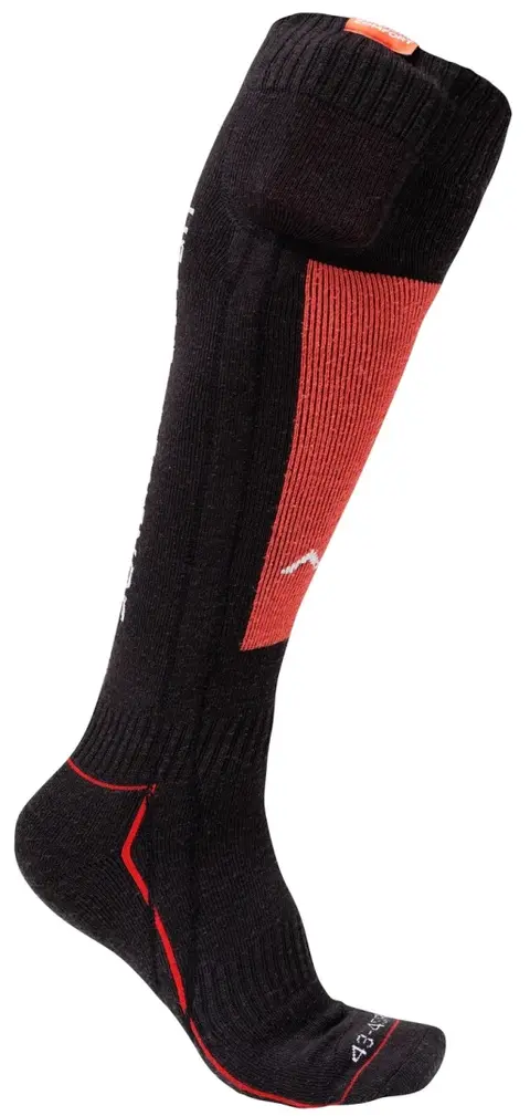 HeatX Heated Technical Socks Red/Black 40-42 