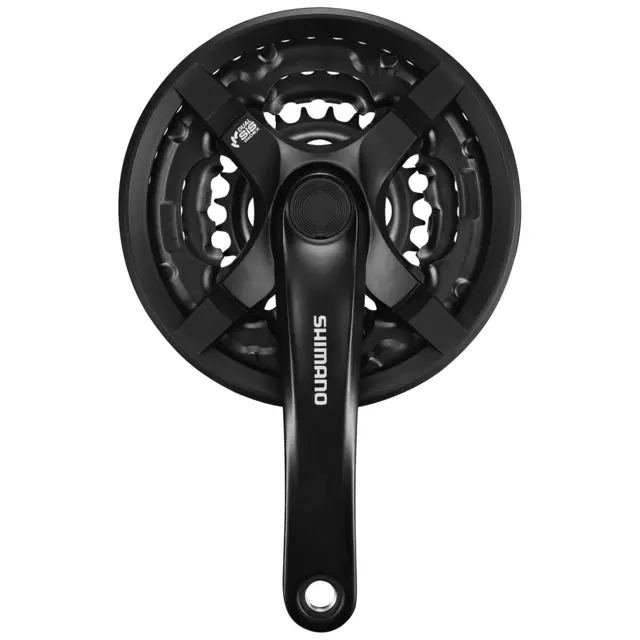 Shimano TY501 kranksett 6/7/8-Delt, Firkant, 48/38/28T, 175mm 
