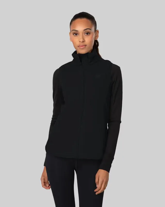 Johaug Fusion Pile Vest Black L 