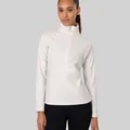 Johaug Fusion Fleece Half Zip Tofu White M 