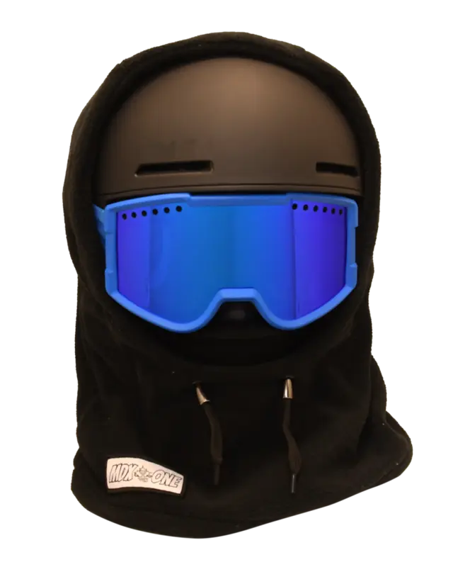 MDXONE Single Plush Balaclava Black Black 