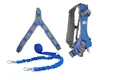 MDXONE THE STATIC Ski Harness Blue Blue 