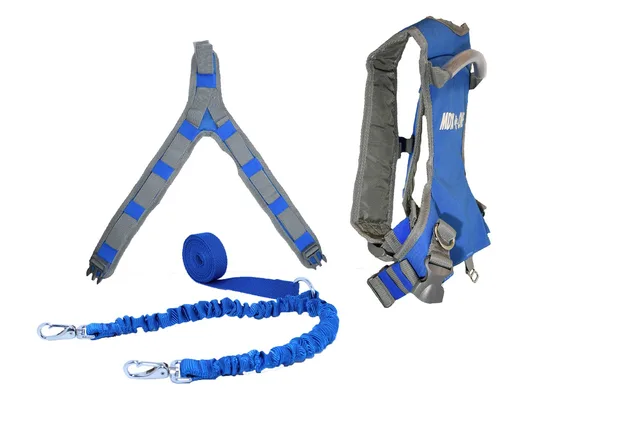MDXONE THE STATIC Ski Harness Blue Blue 
