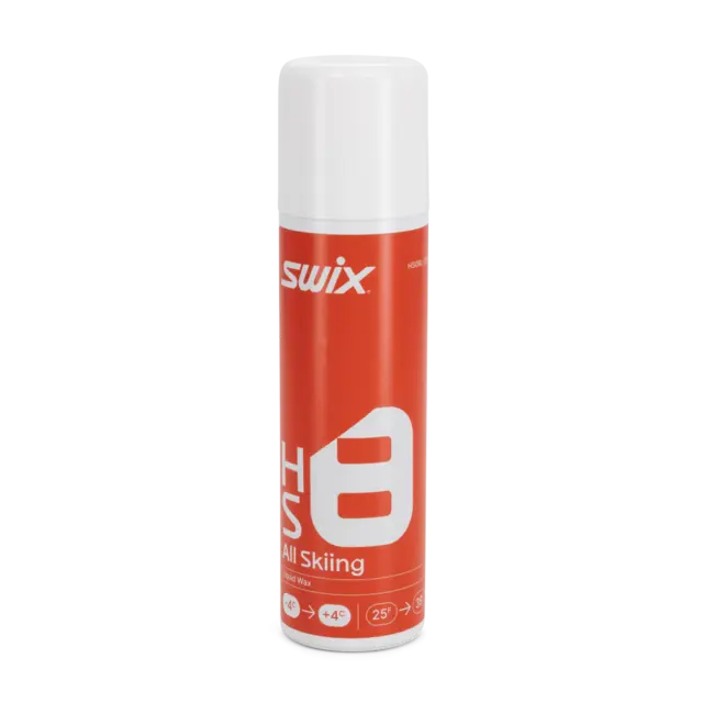 Swix HS8 Liq. Red -4°C/+4°C. 125ml 