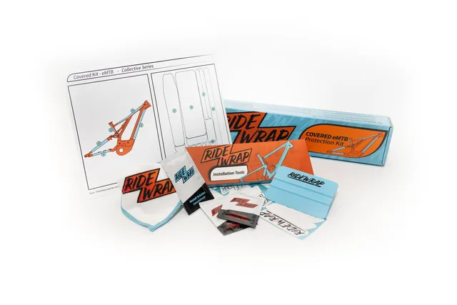Ridewrap covered protection - emtb Gloss gjennomsiktig 