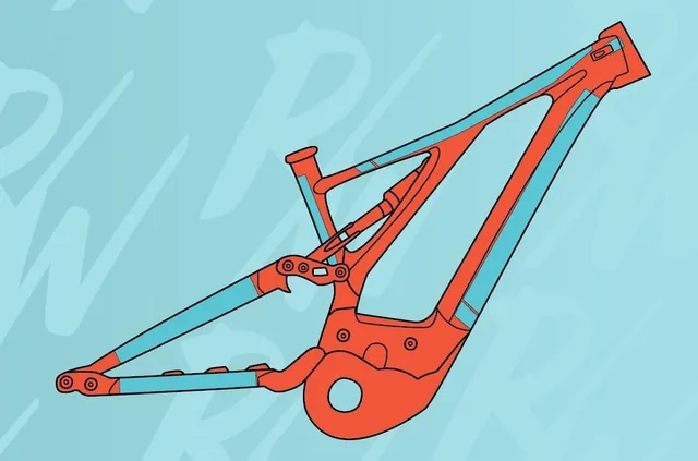 Ridewrap covered protection - emtb Gloss gjennomsiktig 