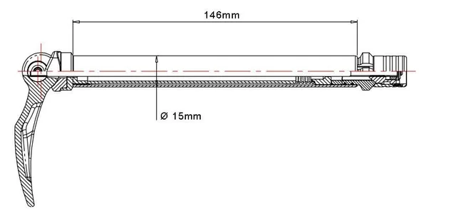 SR Suntour 15 Q-LOC Boost Aksling 