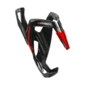 Elite Custom Race+ flaskeholder Sort Glossy Rød 