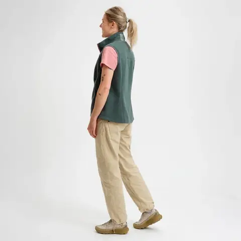 Elevenate Canyon Pile Fleece Vest Dame Balsam Green L 