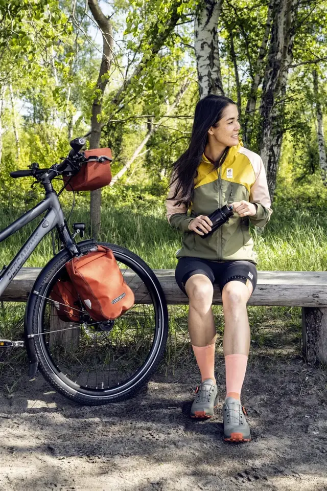 Ortlieb Fork-Pack Plus 5.8L QLS Salsa/Dark Chili 