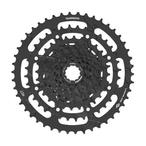 Shimano Cues LG300 kassett Linkglide, 11-46T, 9-delt 