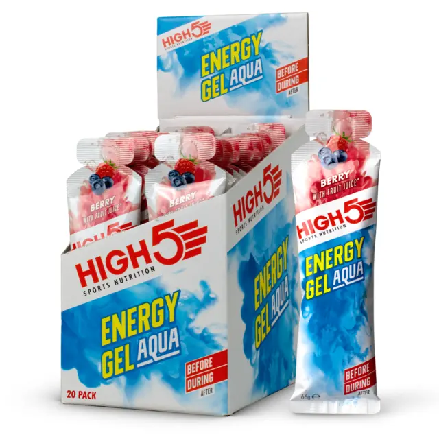 HIGH5 EnergyGel Aqua Bær 66g 