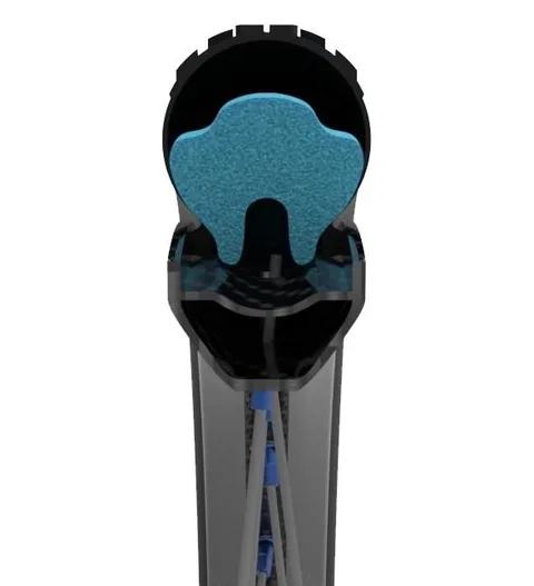 Tubolight EVO GRAVEL Dekkinnlegg 28" Par Blå, PE, 19-25mm felg,37-45mm dekk, 33gr 