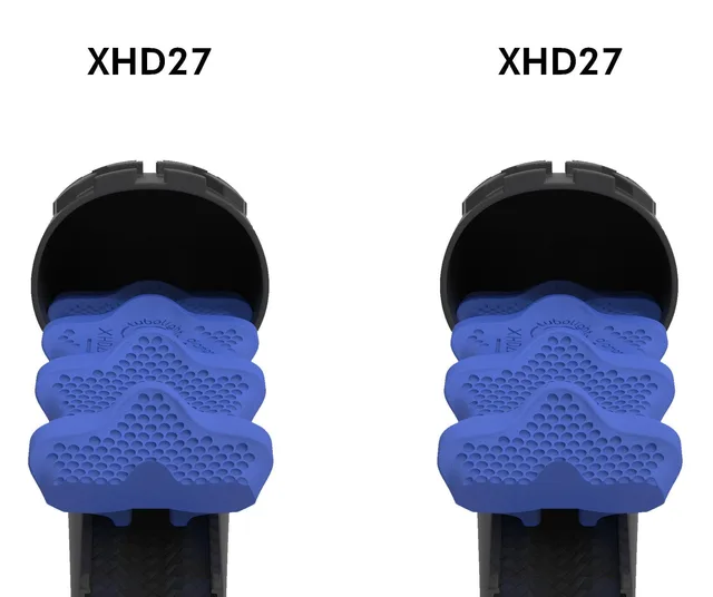 Tubolight Diamana XHD Dekkinnlegg 27.5 Blå, hard 2.5"-3.0", 290gr/stk, Par 