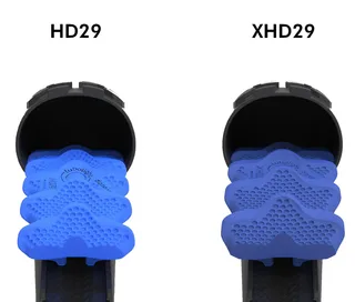 Tubolight Diamana HX Dekkinnlegg 29 Par Blå, med+hard, 2.4"-2.8", 145+305gr, Par