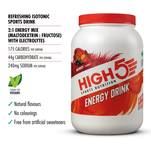 HIGH5 Energy Drink Bær 2.2kg 