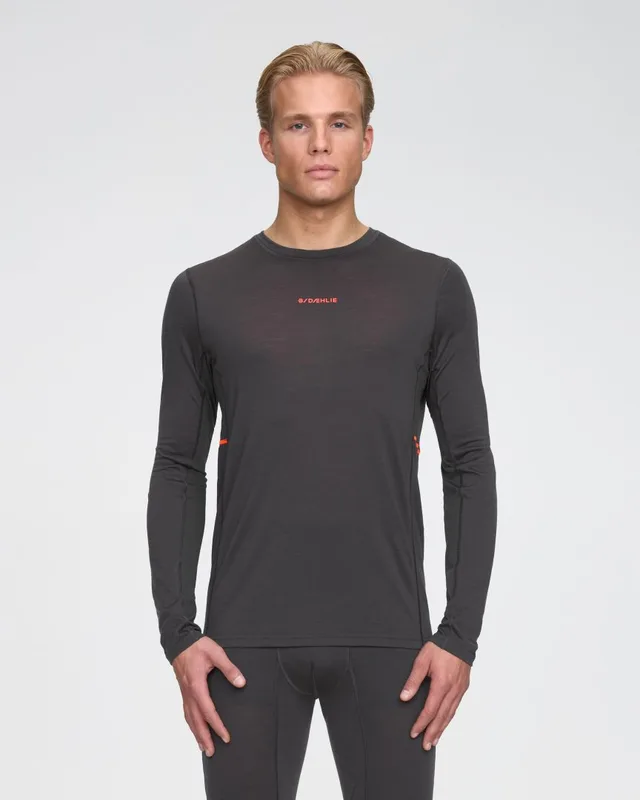 Dæhlie Performance Wool Long Sleeve Obsidian S 