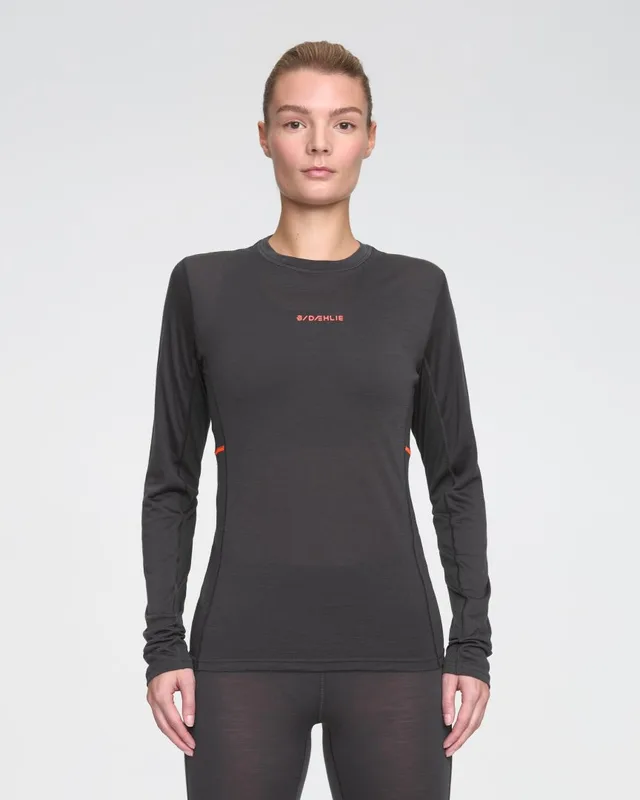 Dæhlie Performance Wool Long Sleeve W Obsidian L 