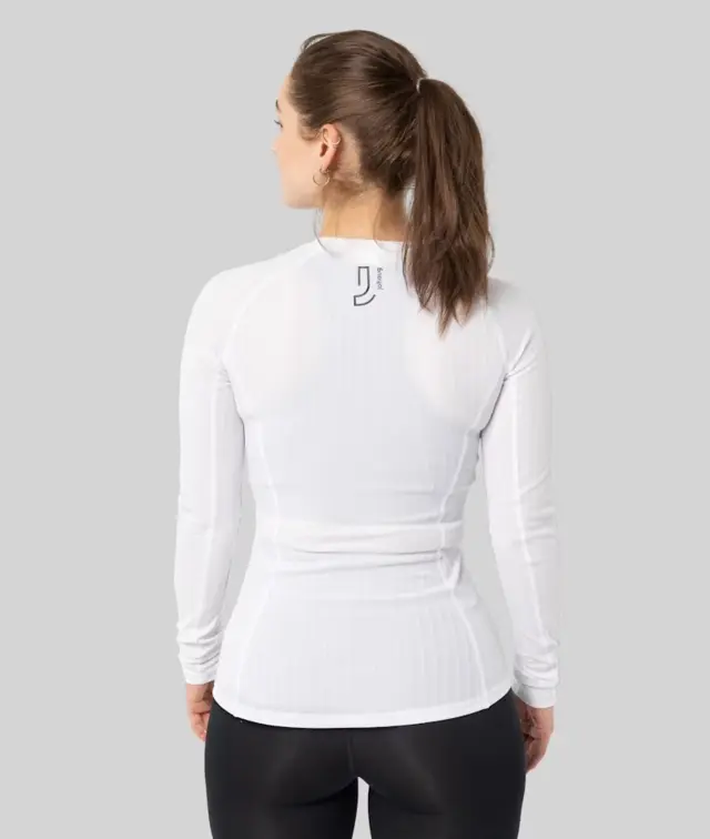 Johaug Rib Tech Long Sleeve Hvit L 