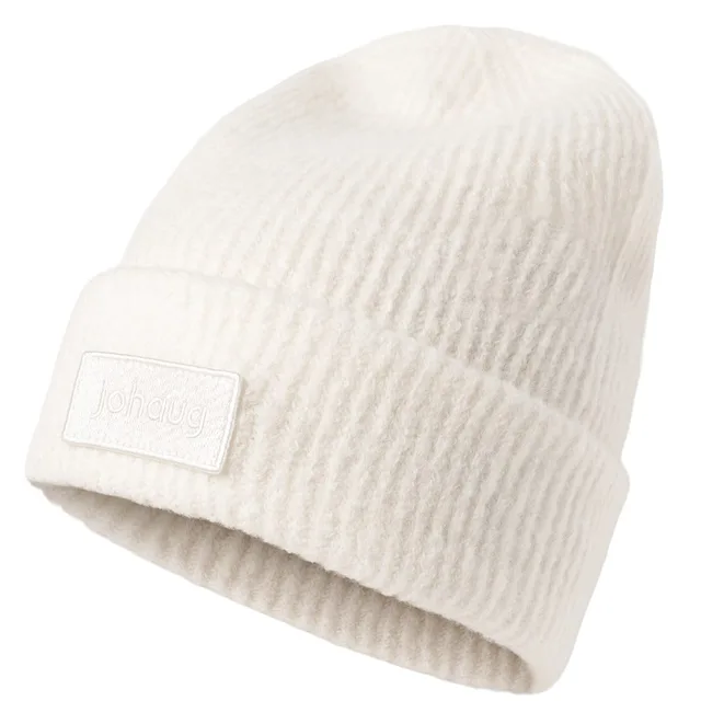 Johaug Softie Wool Rib Beanie Hvit tofu OZ 