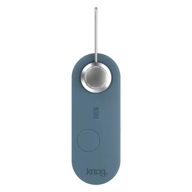 Knog Scout Travel Smart Luggage Tag. Finder & Alarm, Blå 