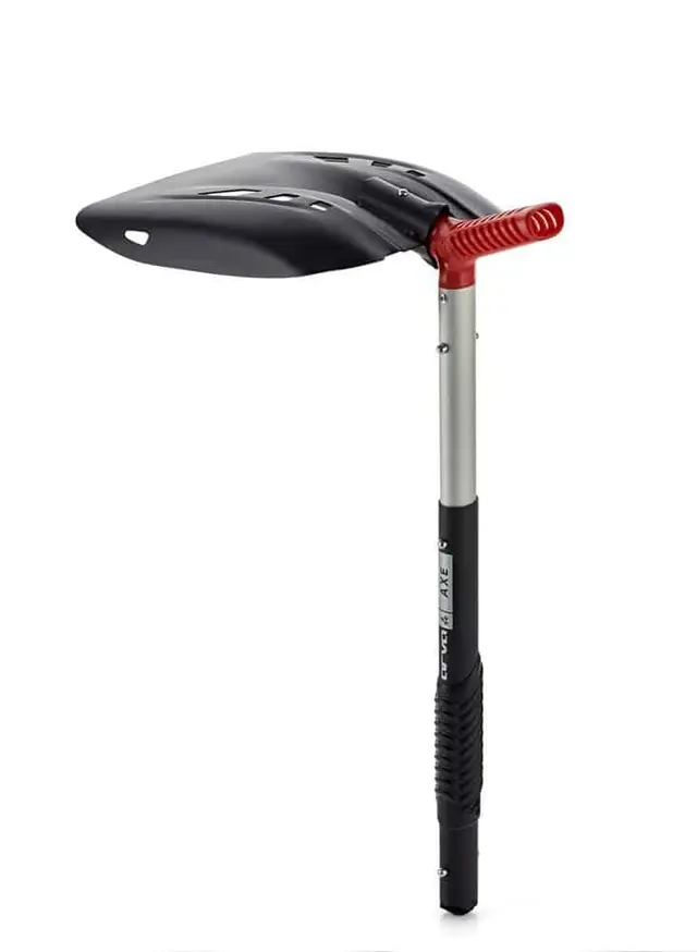 Arva Axe aluspade aluspade, UIAA-godkjent, krafsefunksjon 