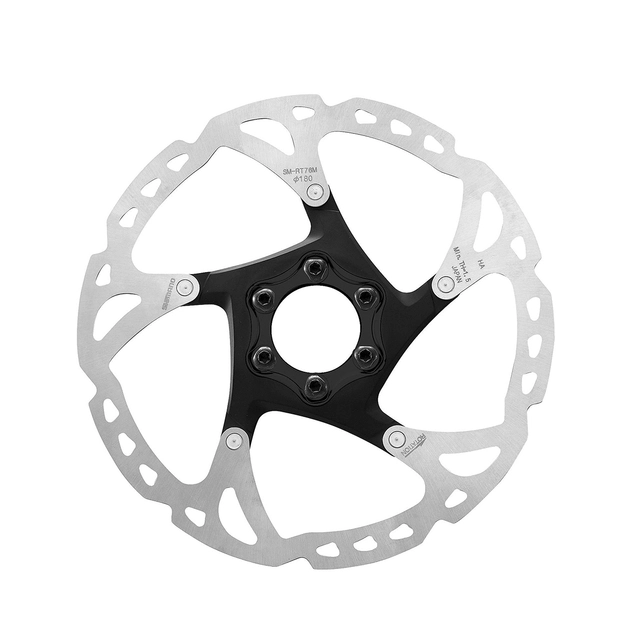 Shimano XT SM-RT76 bremseskive 180mm, 6-bolt 