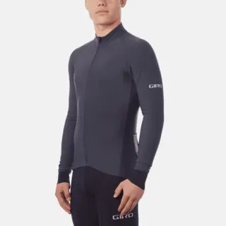 GIRO Chrono LS Thermal Jersey S Grå
