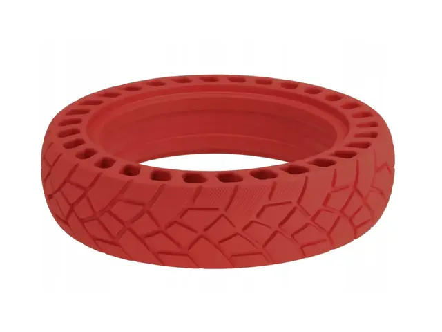 8.5×2? punkteringsfrie dekk rød 