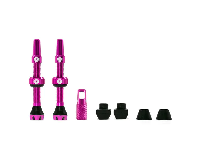 MUC-OFF Tubeless Ventil Kit V. 2.0 Rosa 44mm 