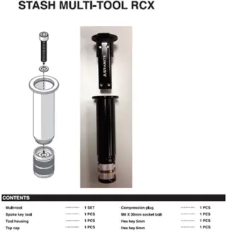 Granite Design Stash Tool system RCX oransje 