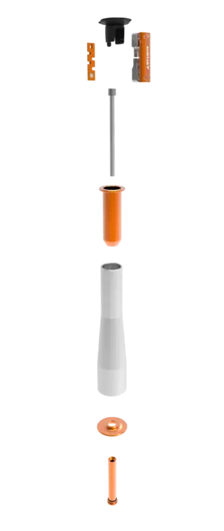 Granite Design Stash Tool system orange 